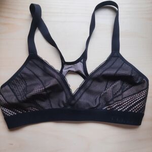 Lululemon Athletica Black Mesh Bralette 32B